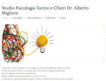 Tablet Screenshot of migliorepsicologia.com